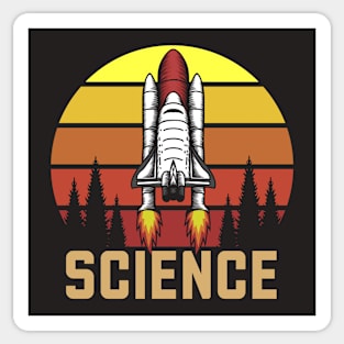 SCIENCE: Space Shuttle Launch Sticker